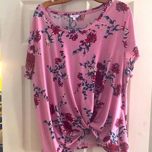 Candies 3x floral top